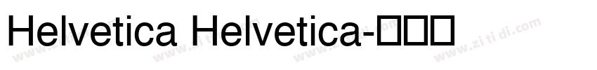 Helvetica Helvetica字体转换